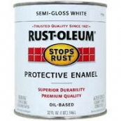 7797-504 QT S/GLOSS WHITE STOP RUST