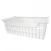 EASY TRACK WHT 12IN WIRE BASKET