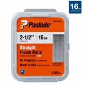 650287 2-1/2"16GA FIN.STR NL 2M
PASLODE