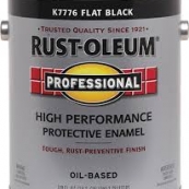 K7776402 VOC FLAT BLACK ENAMEL