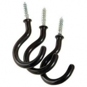 274-994 2-1/2"BLK.CEILING HOOKS
3PK