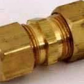 750062-04 1/4"FULL COMPRESSION
BRASS UNION