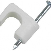 PSW-1650T COAX STAPLE WHT 25PK