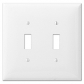 OVERSIZE PLATE 2-TOGGLE WHITE