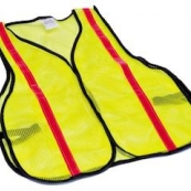 8028C LIME GRN REFLECTIVE VEST  
NS