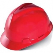 475363 RED HARD HAT W/RATCHET