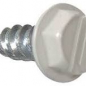 11796 7X1/2 WHITE GUTTER SCREW