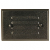 95757 LV RECS STEP LIGHT BLK MTL