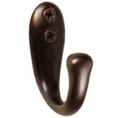 97300 SINGLE BRONZE ROBE HOOK