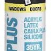 18156 CLR LTX CAULK W/SILICONE
10.1OZ