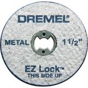 EZ456 DREMEL 1-1/2"METAL CUTOFF
WHEELS 5PK.