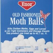 ** MOTH BALLS - 1LB            
