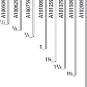 A101509 1-1/2 23G MICRO PIN 2.6M