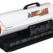 DFA75T 75K BTU FORCED AIR HEATER

KEROSENE 18000 SQ-FT COVERAGE 
DURA-HEAT