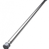 SD-SR36-C3L 36-63IN CHR SHWR ROD