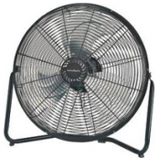 LF-18 FLOOR FAN HI VEL.18 IN BLK