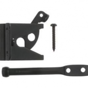 101-121 GATE LATCH AUTO.BLK