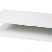 EASY TRACK WHT 35IN SHELVES 2PK