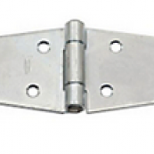128-157 HEAVY STRAP HINGE 8'ZINC