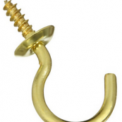 119-669 7/8'BRS CUP HOOK 5/CD