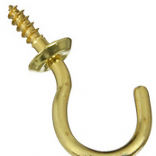 119-685 1'BRS CUP HOOK 4/CD
