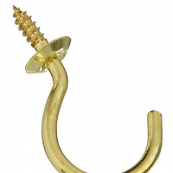 119-727 1:1/2'BRS CUP HOOK 2/CD