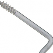 120-436 #112 SQR BENT SCRW HOOK 
