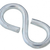 121-350 #811 ZN CLOSED S HOOK ZC
5pk