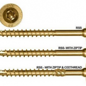 12225 RSS SCREW 5/16X4IN 100CT  
CGO