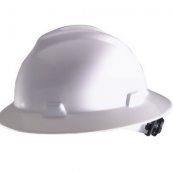 10006318 FULL BRIM HARD HAT WHT 
NS