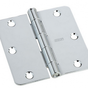 830-182 HINGE 3.5-1/4R US26 EACH
BRIGHT CHROME