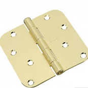 N830-207 4" POLISHED BRASS HINGE