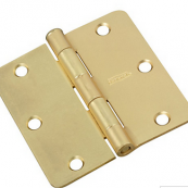 830-227 HINGE 3.5-1/4R US4 EACH
SATIN BRASS