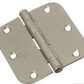 N830-328 3.5" 3PK SATIN NICKEL
HINGE 5/8"RADIUS.