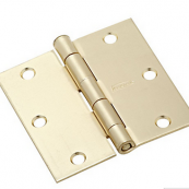 N830-332 3.5" 3PK.SQ.SATIN BRASS
HINGE.