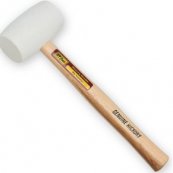 15038 16OZ.WHITE RUBBER MALLET