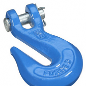 177-238 CLEVIS GRAB HK 3/8' BLUE