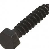 179-150 5/16"X1.5"BLK.LAG SCREWS