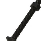 179-168 5/16"X3"BLK CARRIAG BOLT