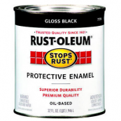 7779502 QT RUSTOLEUM GLOSS BLK