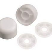 PP835-30 RND TOILET BOLT CAP SET