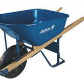 M6T22 6CU.FT BLUE METAL JACKSON
WHEELBARROW (BLUE METAL TUB).