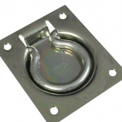 203-752 CHEST HANDLE FLUSH ZINC