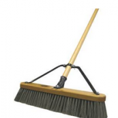 847HDSU 18"STIFF POLY PUSH BROOM
W/HANDLE