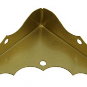 213-447 DECOR CORNER 5/8X1-3/4
BRASS 4PK

