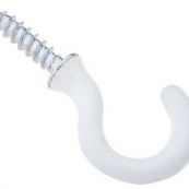 248-443 NATL. 3/4 CUP HOOK WHITE