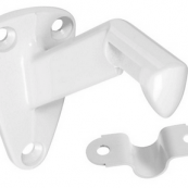 248-351 HANDRAIL BRACKET WHITE  
,LO ONLY