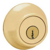 665 3CP DC DBOLT K6 BRT BRASS