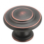 BP1586ORB 1-3/8"3RING INSPIRATIN
CABINET KNOB OIL RUB BRONZE