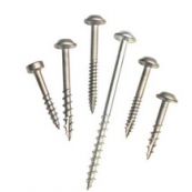 PCKT SCR 1IN #6 FINE PAN HEAD  BX100